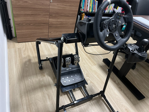 Volante Logitech G920 + Pedal + Câmbio + Cadeira + Cockpit