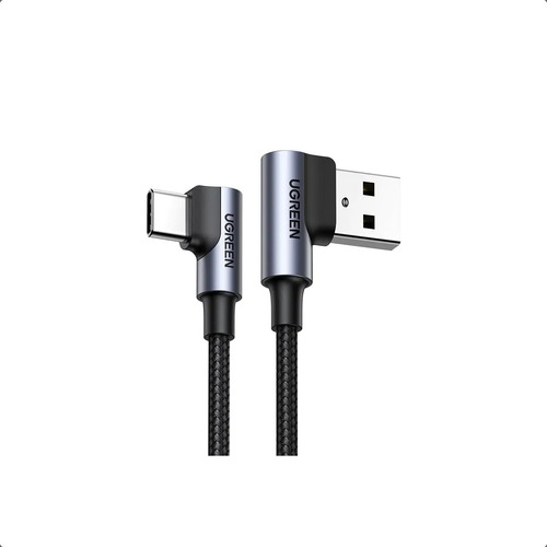 Cable Cargador Ugreen Usb C Angulo 90° 18 W 480 Mbps 1 M