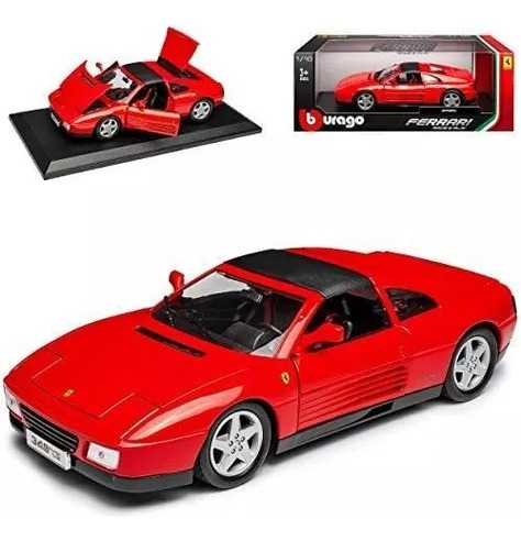 Burago 1/18 Ferrari 348ts  Joya!!!!