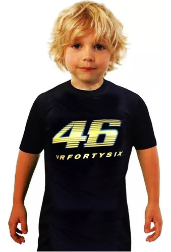 Remera Yamaha Racing Para Niños Talle 4 Al 12 Solo Mg Bikes