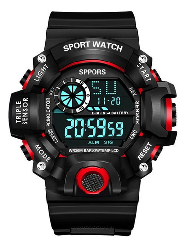 Reloj Deportivo Para Hombre Militar Multifuncional