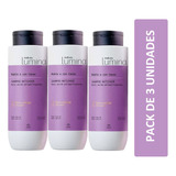 Shampoo Matizador Lumina Natura X3 Unidades