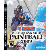 Campeonato Nppl Paintball 2009 - Playstation 3