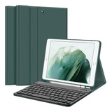 Fintie Funda Con Teclado Para iPad 9.ª, 8.ª Y 7.ª Gen Verde