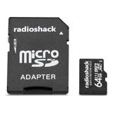 Tarjeta Micro Sd Clase 10 64gb Radioshack