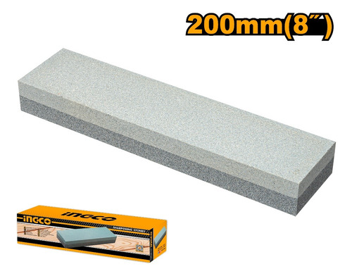 Piedra Afilar Combinada Ingco 200 X 50 X 25 Mm 