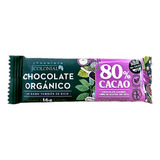 Chocolate Barra Organico Negro 80% Cacao Colonial 16 G X 50u