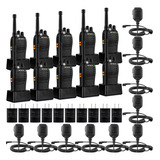 Retevis Rb68 Walkie Talkies10 Pack Bundle With Speaker Mic10