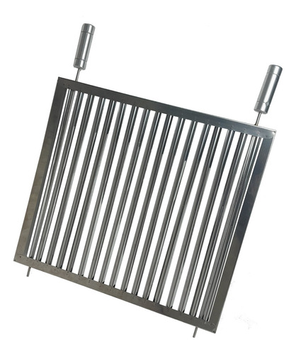 Grelha Uruguaia Parrila 70 X 50 Cm Churrasco Inox Reforçada