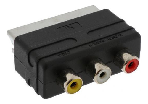 3x 20 Pin Scart Convertir A 3 Rca Audio Video Adaptador De