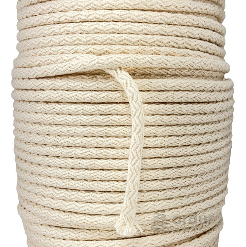 Soga Cordon De Algodón 8mm 100mts Relleno Macrame Cestería