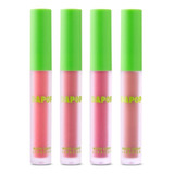 Labial Liquido Matte Dapop Tonos Nude - Glowee