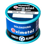 2 Rollos Estaño 1/4kg 250gr 60/40 Eximetal Diametro 1.6mm