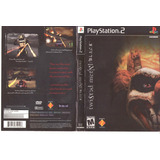 Twisted Metal Black Ps2 Solo Portada Original De Repuesto