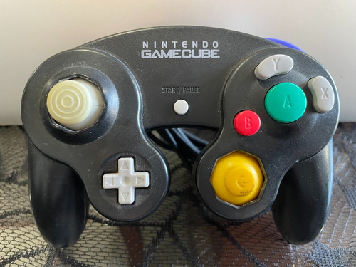 Control Gamecube Color Negro - Alambrico - Nintendo Gamecube