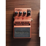 Pedal Compressor Main Squeeze Digitech 