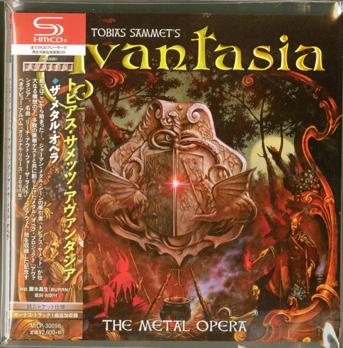 Avantasia The Metal Opera Cd Shm Cd Japón Japones
