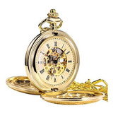 Reloj De Bolsillo Para Hombre Antiguo De Treeweto, Mecánico,