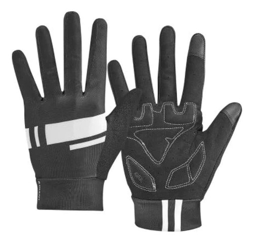 Guantes Ciclismo Giant Lf Podium Gel Negro/blanco