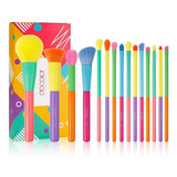 Set De 15 Brochas De Maquillaje Docolor N1507