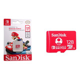 Memoria Micro Sd Sandisk Nintendo Switch 128gb