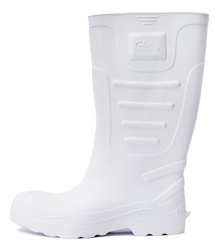 Bota De Hule Titan Blanca Pro Rubber