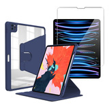 Estuche Smart Case Cristal Para iPad Air 4/5 10.9  + Vidrio 