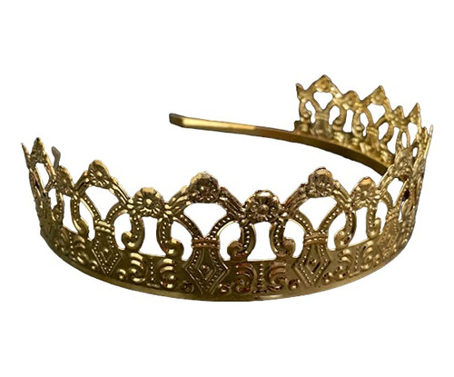 Corona Metálica Para Rey Y Reina