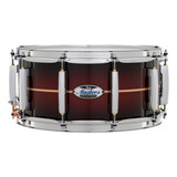 Caixa Pearl Masters Maple 14x6 Mct1465s 836 Red Burst Stripe