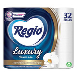 Regio Orchid Oil Papel Higiénico 32 Rollos (1 Paq)