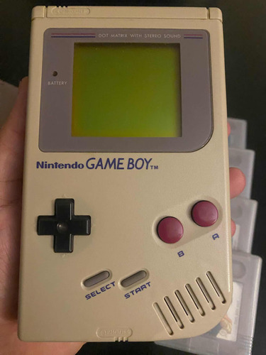 Game Boy Classic Portátil + 4 Juegos Y Funda