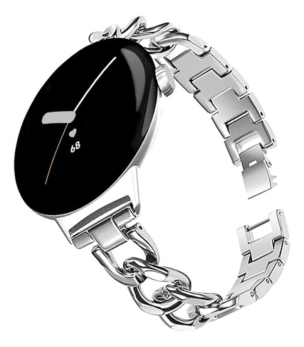 Banda De Metal Compatible Google Pixel Watch 2(2023), B...