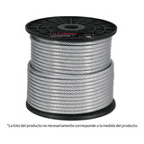 Cable Flexible Acero 1/8' Recubierto Pvc 75 M 44225