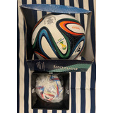 Balón Brazuca Mundial Brasil 2014 Omb + Al Rihla De Regalo.