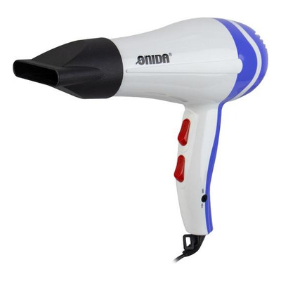 Secador Cabelo Viagem Compacto Onida Bivolt 3200w Cor Azul 110v/220v
