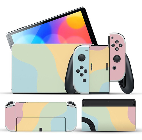 Funda Protectora Completa De Aesthetic Skin Para Nintendo Sw