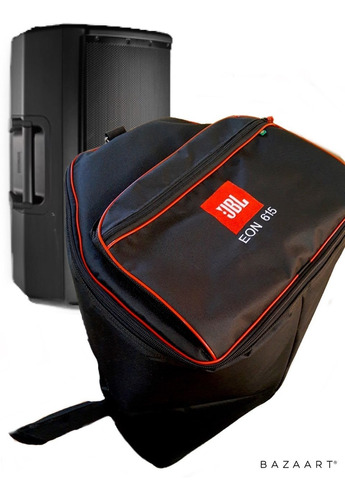 Bag Capa Bolsa Caixa De Som Jbl Eon 615 Acolchoada C Brinde