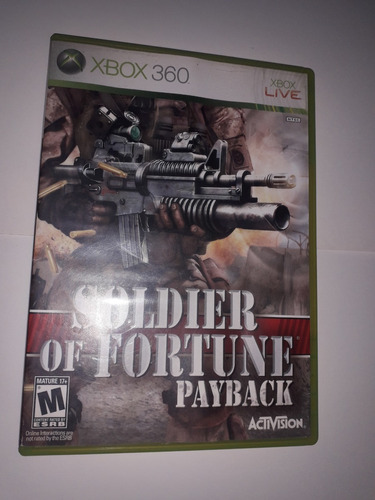 Caja Del Juego Soldier Of Fortune Payback Xbox 360