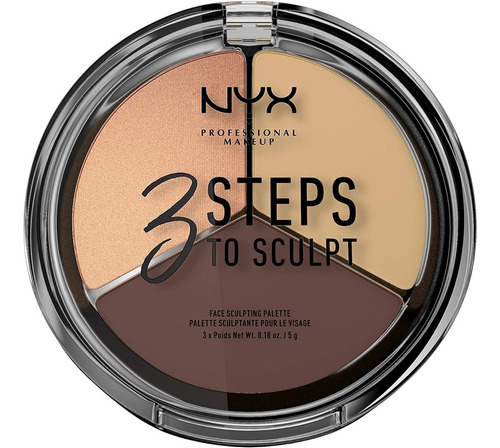 Paleta Contorno Nyx 3 Steps To Sculp - Original