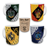 Harry Potter Set De 5 Tazas (hogwarts Y Mapa Del Merodeador)