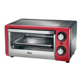 Horno De Mesa Eléctrico Oster Compact Tssttv10l 10l Rojo 127