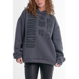 Buzo Teen Hoodie Frisado Mujer Buzo Oakland Shadow Okiwama 