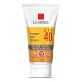 Protector Solar Lidherma Spf40 Toque Seco