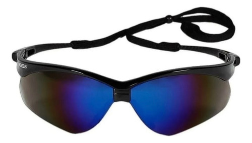 Lentes De Proteccion Jackson Safety Nemesis V30 Espejo Azul