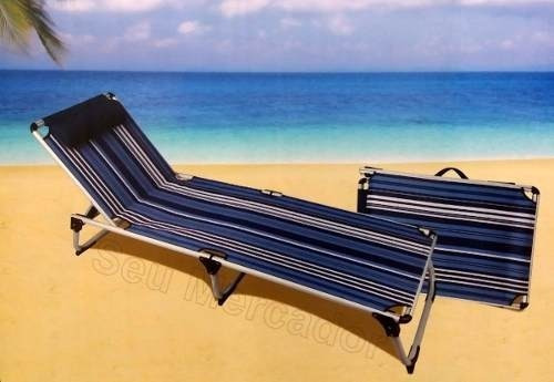 Espreguiçadeira Cadeira Dobrável De Praia Piscina Em Varanda