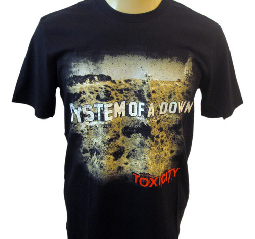 Camiseta System Of A Down Toxicity Consulado Do Rock