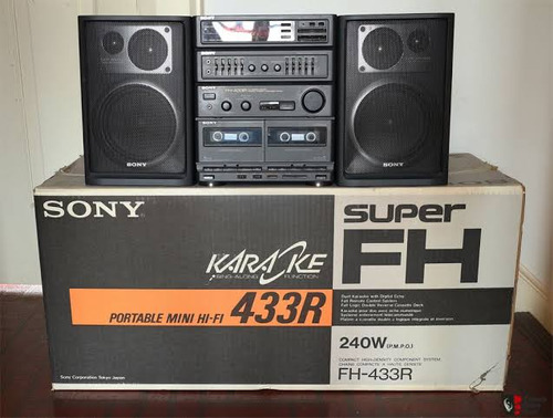 Central Sony Fh-433r 240w Ítem Único, Importado Do Japão.