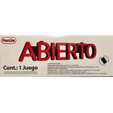 Letrero Abierto Led Pro-lite Ultra Luminoso Control Remoto