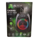 Parlante Cabina Iluminación Rgb Micrófono Bluetooth Plug 3.5