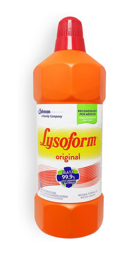 Kit 2 Desinfetante Lysoform Original Bruto 1 Litro Full